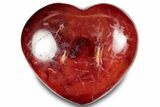 Colorful Carnelian Agate Heart #293748-1